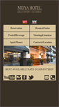 Mobile Screenshot of nidyahotelgalataport.com
